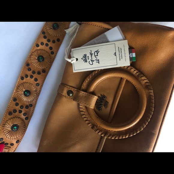 Giorgio Del Re leather crossbody bag - Picture 5 of 6